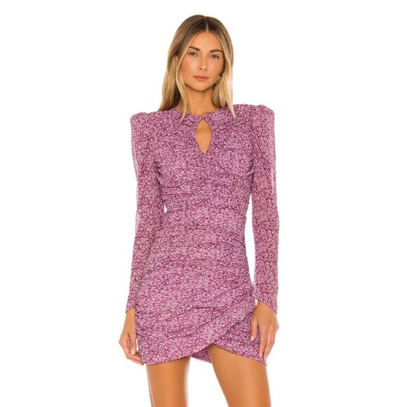 Bardot Dresses & Skirts - Bardot Purple Long Sleeve Dress